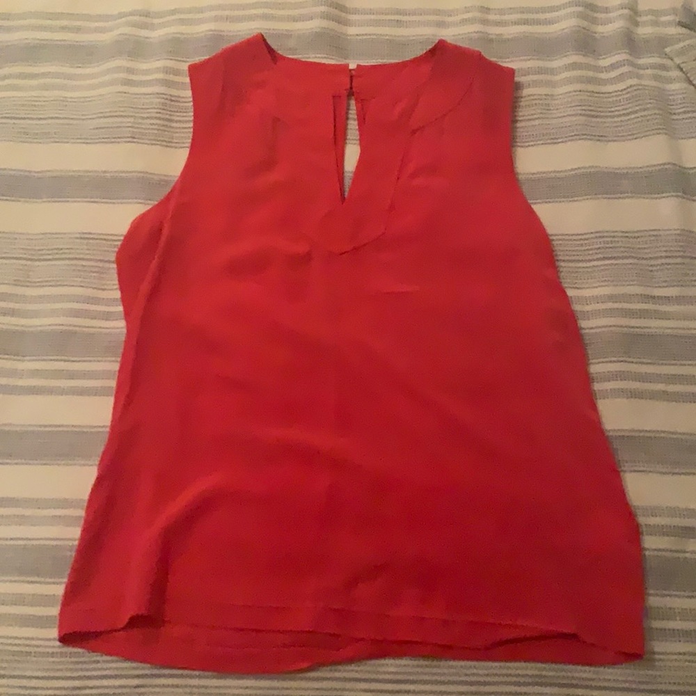 Kate Spade Live Colorfully Red Tank